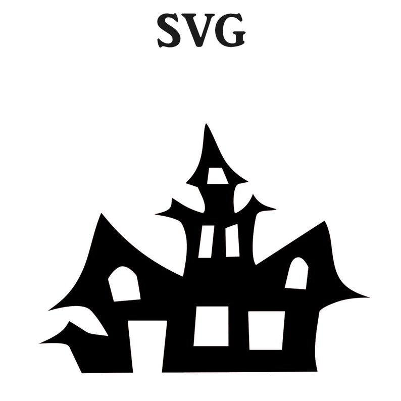Download Haunted House SVG file SVG files for Cricut Svg files for ...