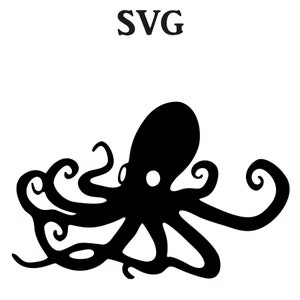 Octopus SVG file, SVG files for Cricut, Svg files for Silhouette, Digital Download, Svg Design, Cricut files, octopus file, octopus design