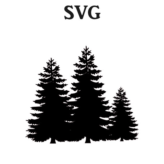 Download Pine Tree Svg File Svg Files For Cricut Svg Files For Etsy