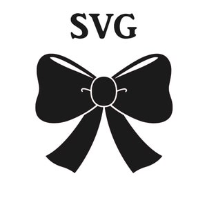 Bow SVG file, SVG files for Cricut, Svg files for Silhouette, Digital Download, Svg Design, Cricut files, bow design, bow silhouette