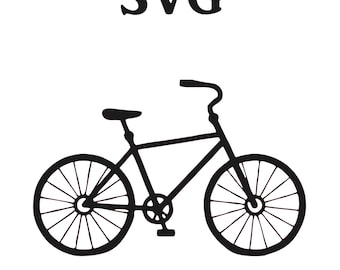 Bicycle SVG File, SVG files for Cricut, Svg files for Silhouette, Digital Download, Svg Design, Cricut files, bicycle svg