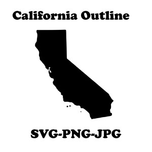 California Svg, California, California Outline Svg, California State Svg, State Svg, Silhouette Svg, Png, Jpeg, Jpg, California Clipart