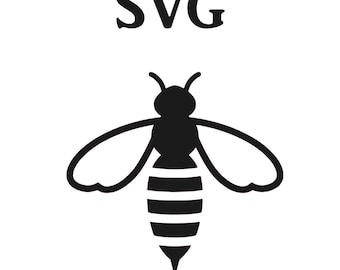 Bee SVG File, SVG bestanden voor Cricut, Svg bestanden voor Silhouette, Digital Download, Svg Design, Cricut bestanden, bee svg, bijensilhouet