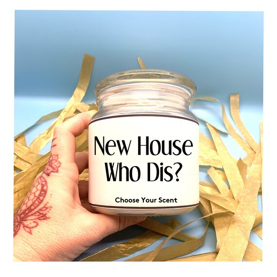 Funny Housewarming Candle