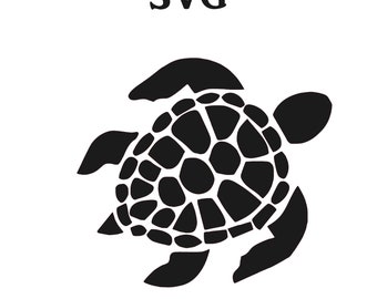 Sea Turtle Cut File, Sea Turtle SVG, Sea Turtle for Cricut, Sea Turtle DXF Silhouette, Sea Turtle Clipart, Turtle SVG, Svg Files for Cricut