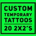 Custom Tattoos, Tattoo Design, Bachelorette Tattoos, Custom Tattoos, Fake Tattoo, Tattoo Flash, Tattoo Commission, Temporary Tattoos
