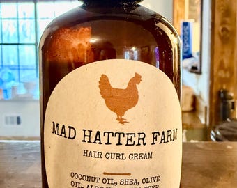 All Natural Leave in Conditioning Curl Cream