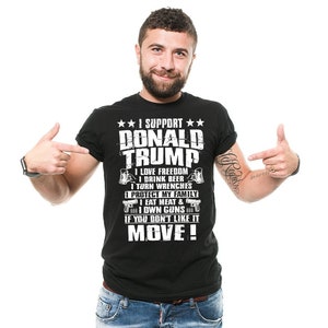 Trump Supporter T-Shirt Political Shirt Funny Trump Meme Election Day Trump Support Political T-Shirt