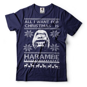 All i want for christmas is harambe sweater