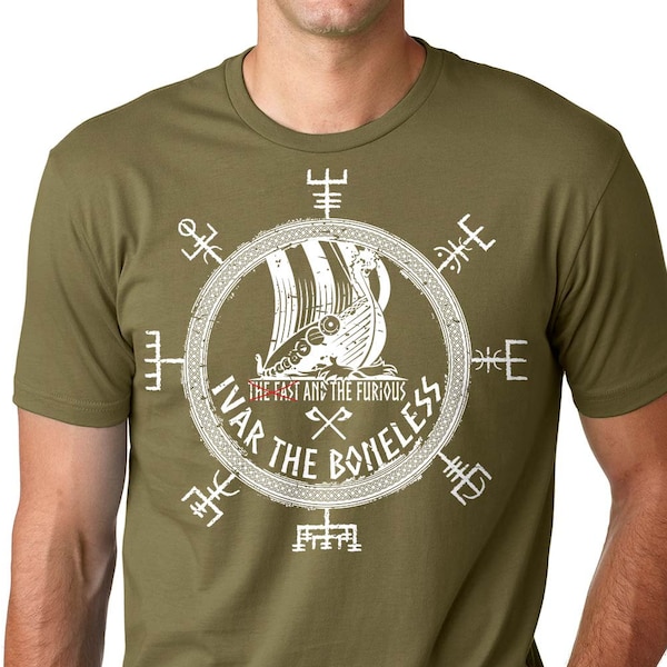 Ivar The Boneless T-Shirt Funny Viking Valhalla Tee Shirt