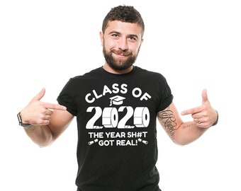 Graduation T-Shirt Funny Class Of 2020 Cool T-Shirt