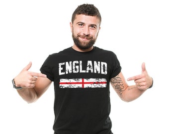 England T-Shirt England National Soccer Team Euro 2021 Support England T-Shirt