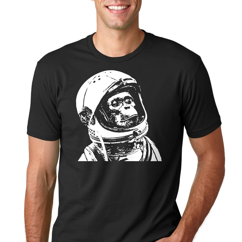 Monkey Tshirt - Etsy