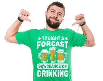 St Paddy's Day T-Shirt Funny Drinking Party Irish Pub St Patrick's Day Irish Beer Tee Shirt