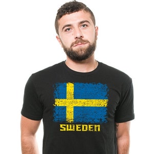 Sweden T-Shirt Sweden Flag Nationality Patriotic Swedish Diaspora Birthday Gift Ideas Tee Shirt