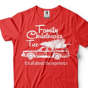 Familie Weihnachtsbaum T-Shirt Lustige Weihnachtsfeier Geschenk T Shirt
