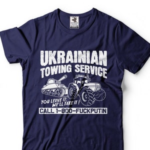 Ukraine T-shirt Ukrainian Towing Service Support Ukraine T shirt Ukrainian Gift Shirt