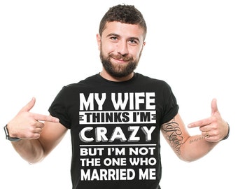 Husband T-Shirt Funny Hubby Gift For Husband Anniversary Gift T-Shirt