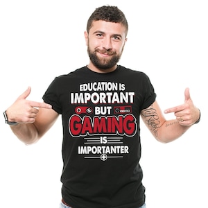 Gaming T-Shirt Funny Gaming Gamer Gaming Console PC Games Funny Cool Tee Shirt
