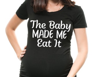 Maternity T-Shirt Funny Birth Announcement Pregnancy Top Tee Shirt