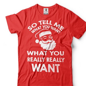 Weihnachten T-Shirt Lustiges Weihnachtsmann-T-Shirt WeihnachtsParty-T-Shirt