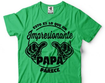 Papa T-Shirt Vater Papa Papa Impresionante Papa T-Shirt
