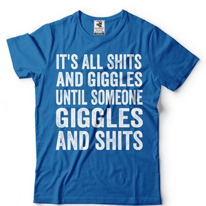 Funny T-Shirt Giggles Graphic Humor Sarcastic Tee Shirt