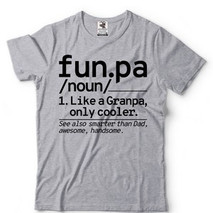Grandfather T-Shirt Funny Grandpa Granddaddy Christmas Gift T Shirt