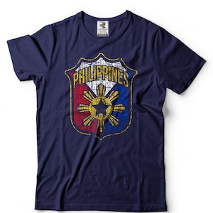 Philippines Flag T-Shirt Gift For Filipino Filipino Day Nationality Patriotic Tee Shirt