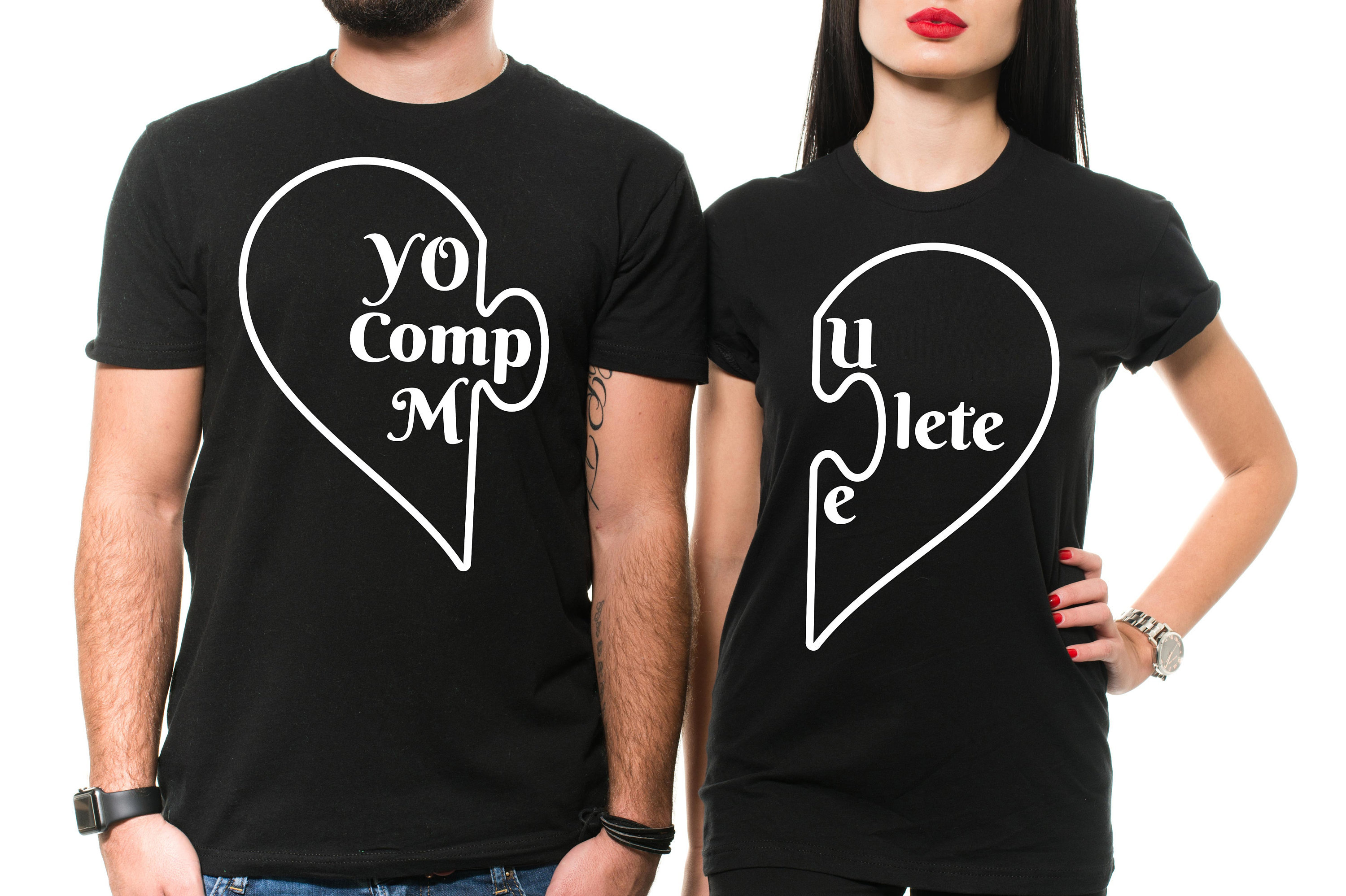 T-shirt Personnalisé - Ta Présence Est Déjà Un Cadeau, t shirt couple,  cadeau anniversaire couple, cadeau couple - TESCADEAUX