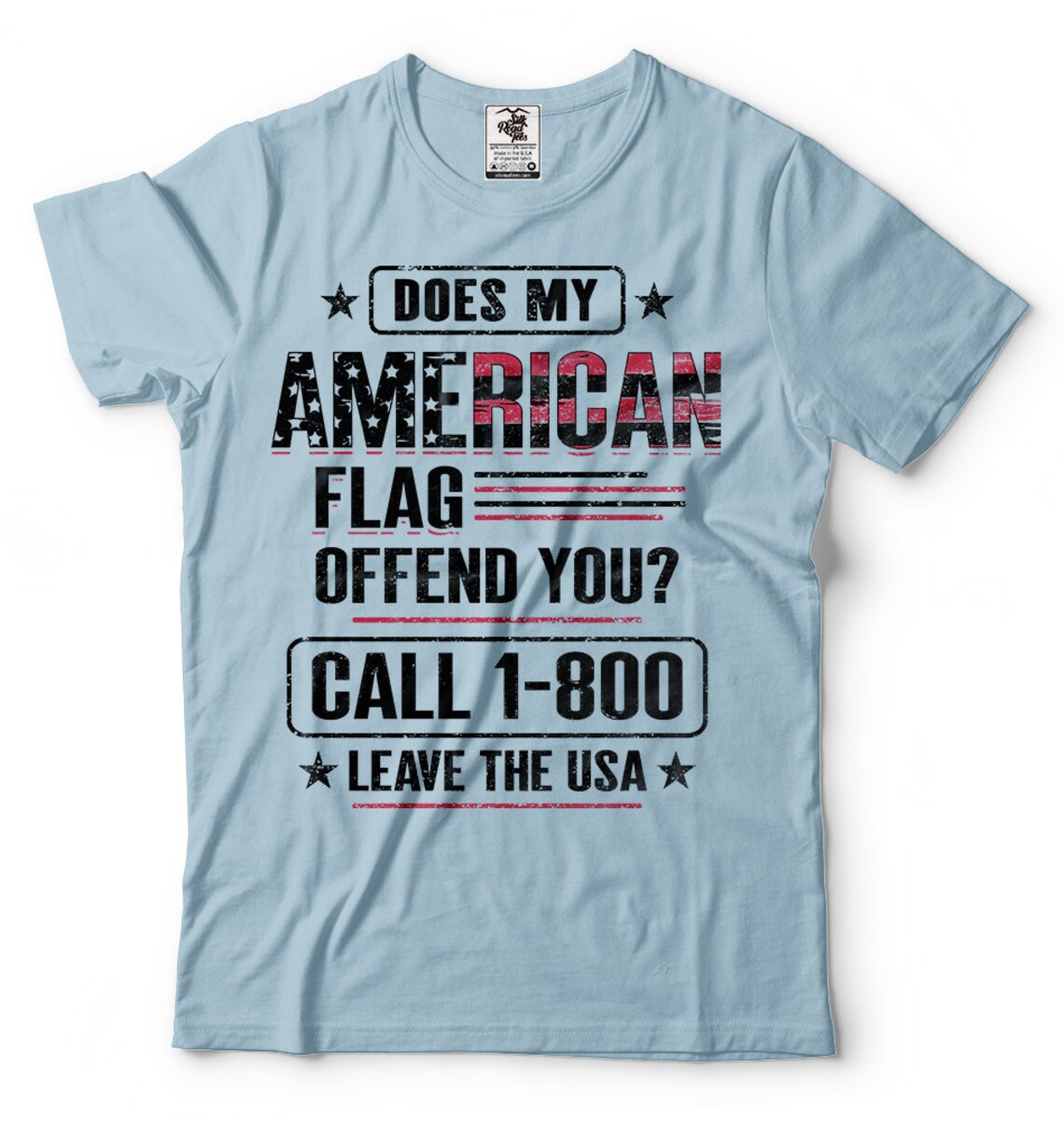 Patriotic Tshirt Funny USA Flag America Independence Day Cool Etsy