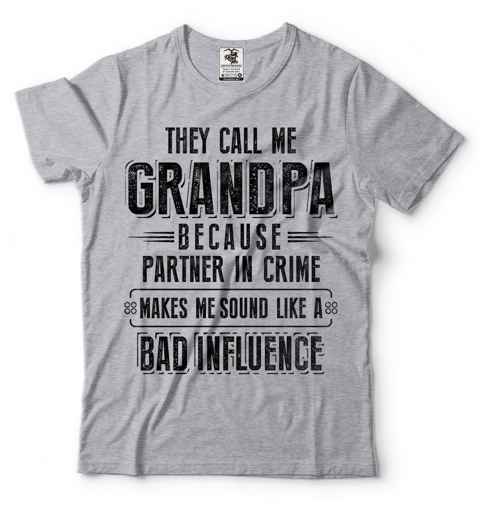 Grandpa Tshirt Funny Grandfather Birthday Gift Ideas Funny Etsy UK