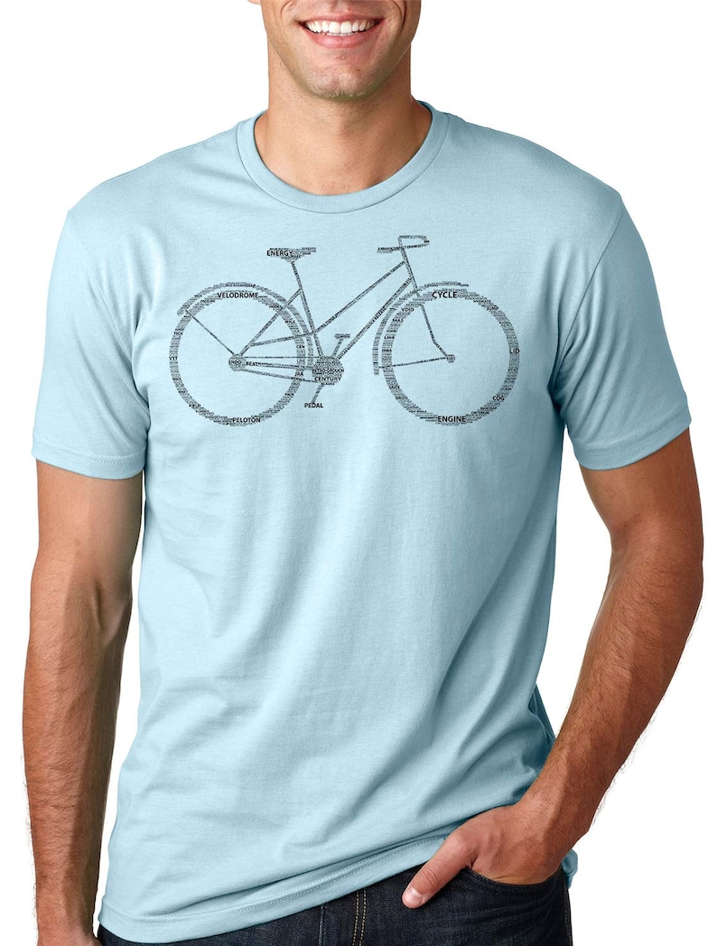 Bicycle Parts Name T-shirt Bike BMX Biker Shirts Tees Tshirts - Etsy