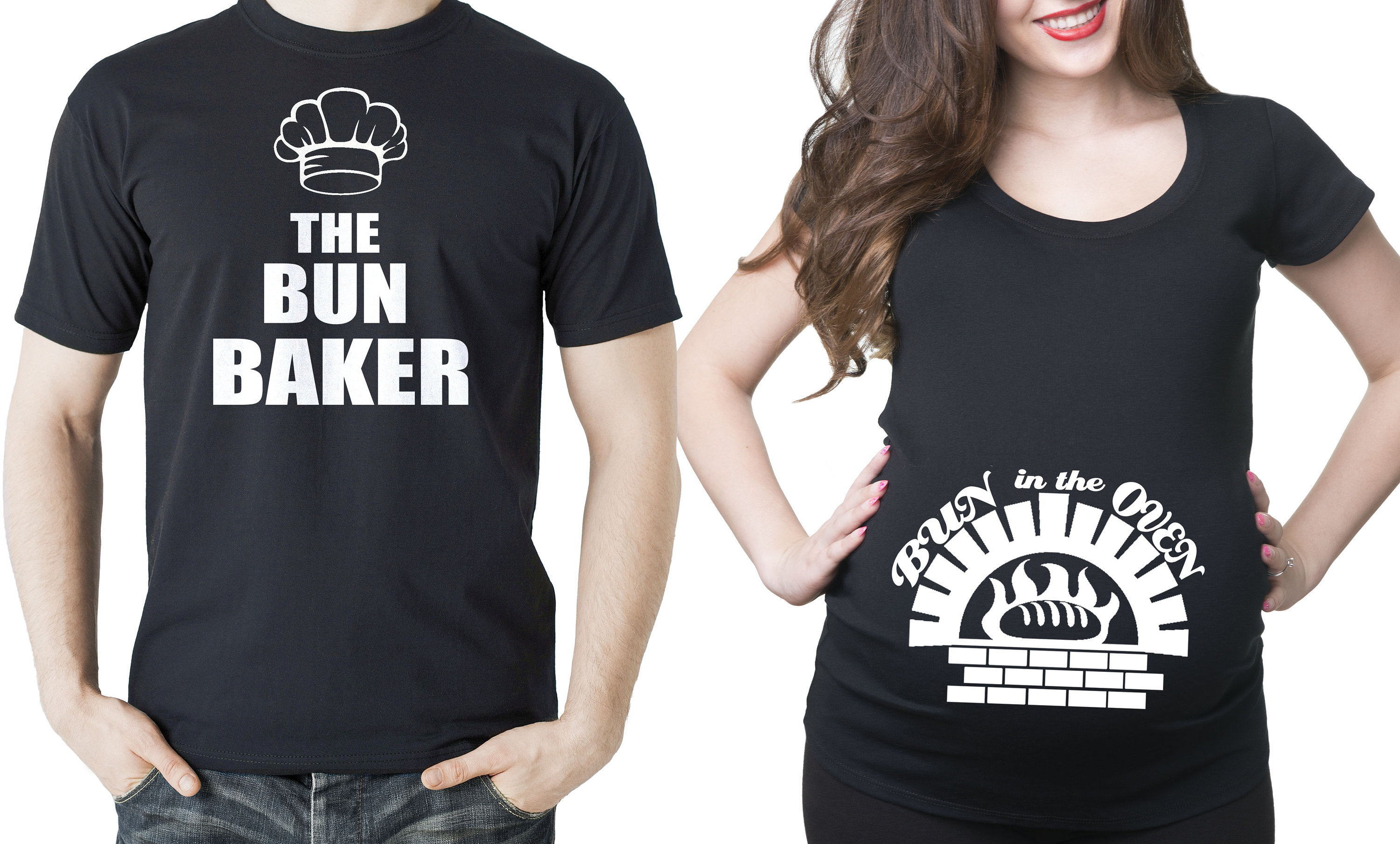 Pregnancy Couple T-shirts Dad Maternity 
