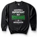 Programming Sweatshirt Funny Programmer Fleece Sweater - Etsy