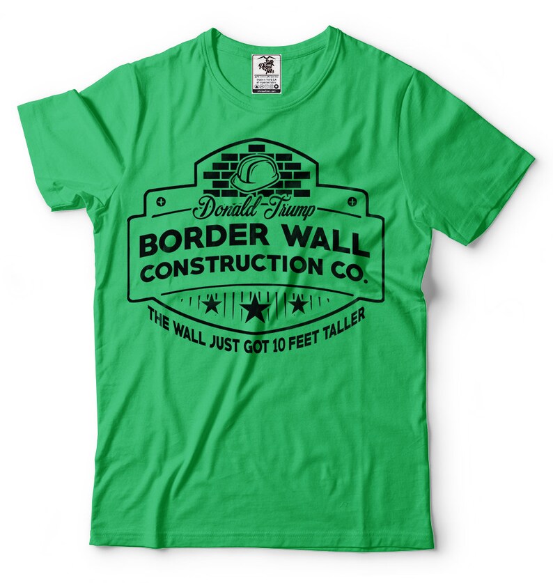shut the border t shirt