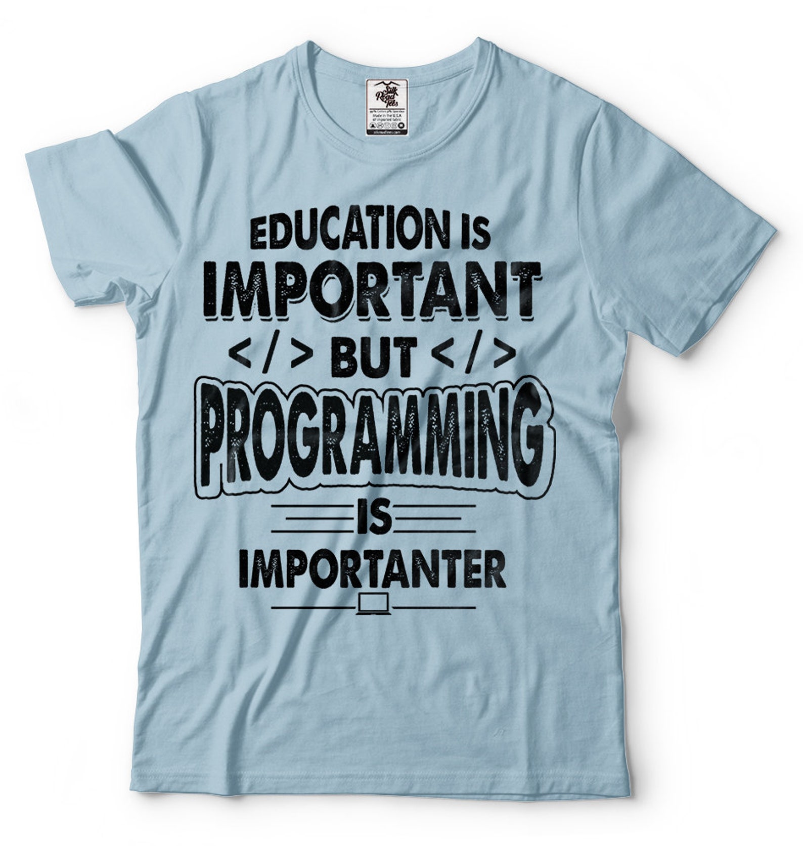 Programming T-shirt Funny Programmer Shirt Cool Graphic - Etsy