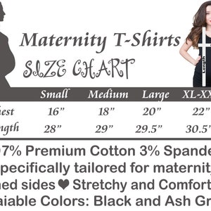 Pregnancy T-shirt Funny Maternity Top Pregnancy Rules T-shirt image 2