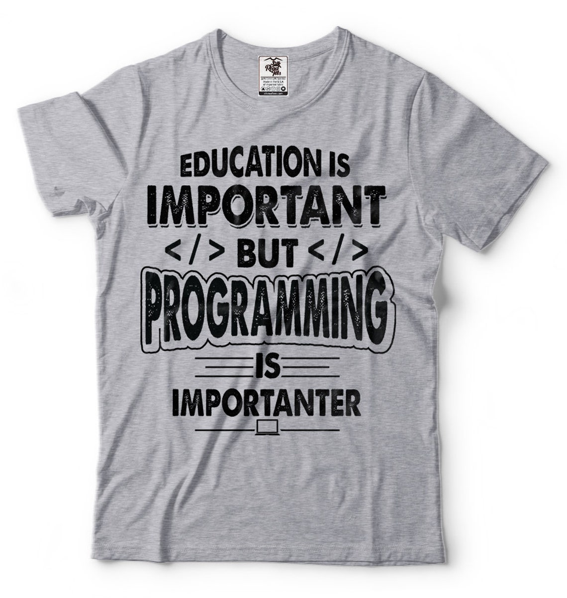 Programming T-shirt Funny Programmer Shirt Cool Graphic - Etsy