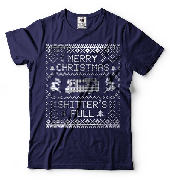 Ugly Christmas Sweater T-shirt Funny Christmas Party Top Christmas Gift  Ideas Tee Shirt - Etsy