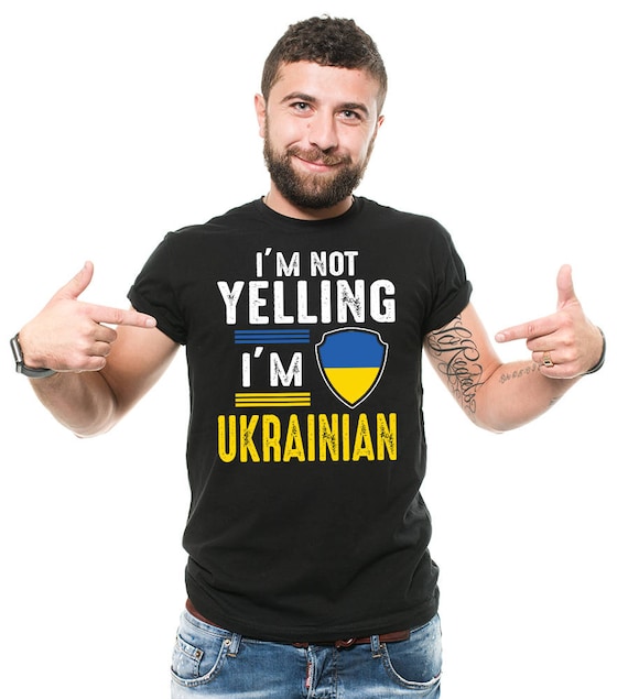 Fanny Ukrainian Shirt With Ukraine Flag It's Vyshyvanka Day! Fanny Ukrainian Shirt With Ukraine Flag It's Vyshyvanka Day!