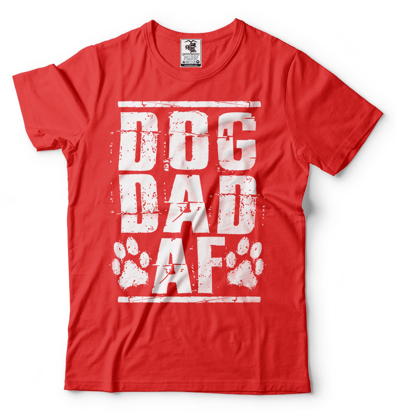 Dog Dad TShirt Funny Dog Owner Pet Lover Gift For Him Tee Etsy
