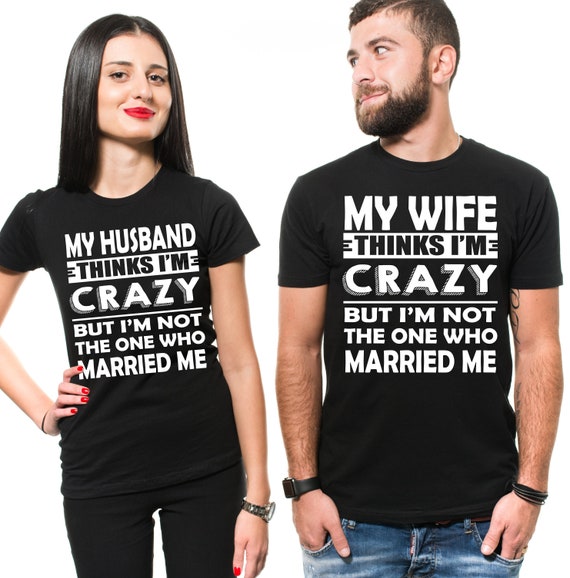 Couple Matching T-shirts Funny Couple Photo Shoot Husband Wife - Etsy Couple Matching T-shirts Funny Couple Photo Shoot Husband Wife - Etsy