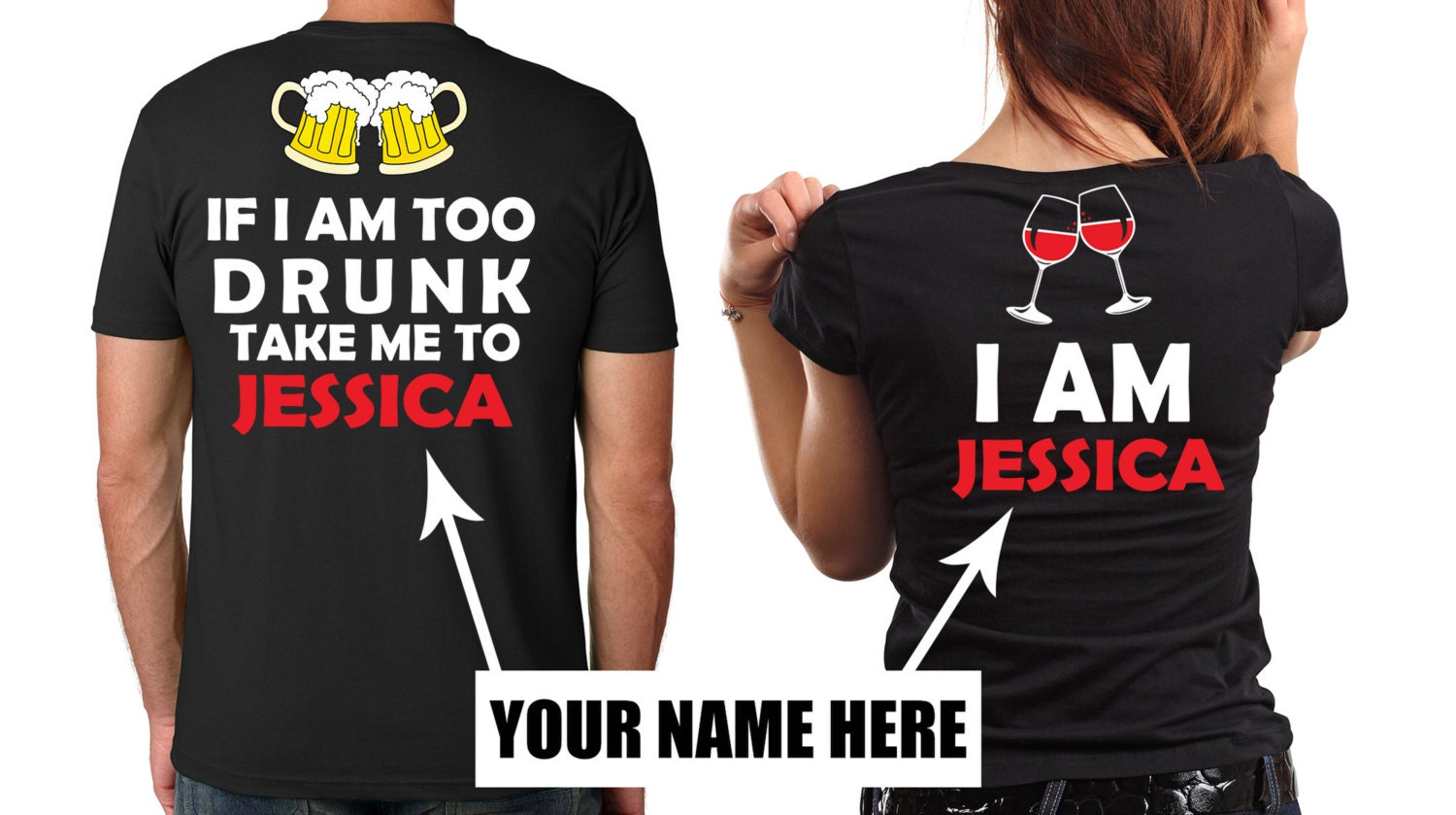 Jessica will You be my girlfriend funny' Men's T-Shirt