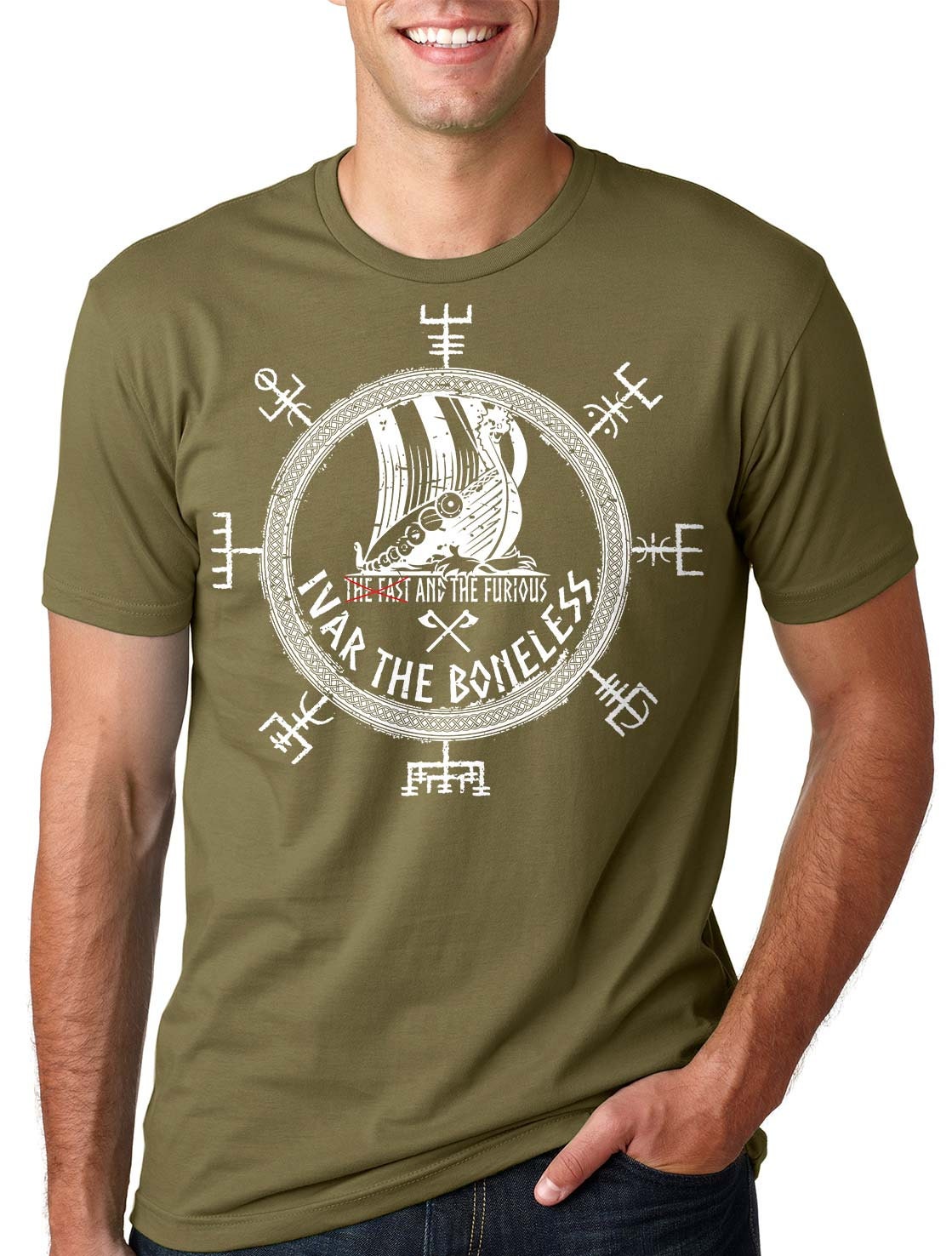 Ivar The Boneless Viking Son of Ragnar Lothbrok T-Shirt