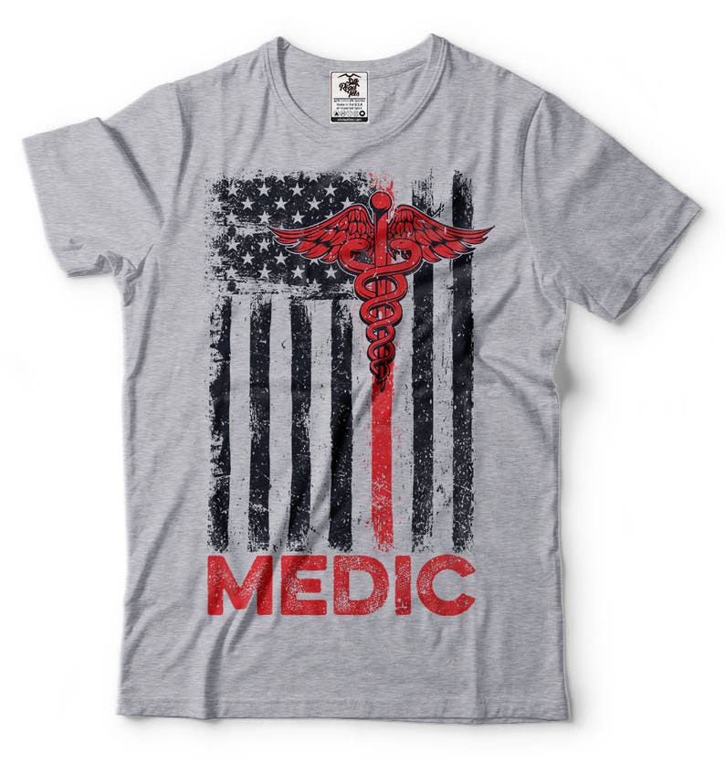 US Medic Tshirt Medical Worker Tee Shirt Etsy