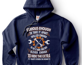 Mechanic top hoodies funny
