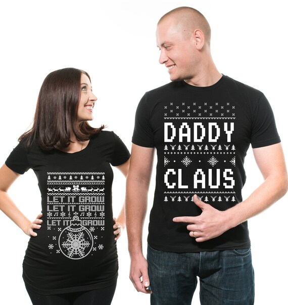 funny pregnant christmas sweaters