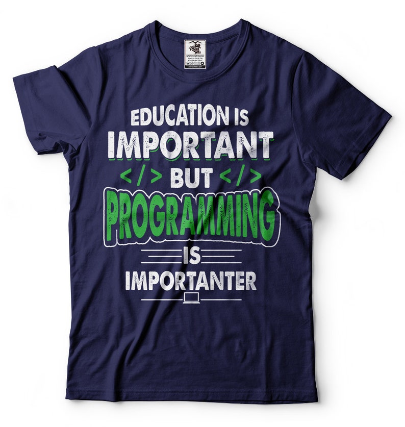 Programming T-shirt Funny Programmer Shirt Cool Graphic | Etsy