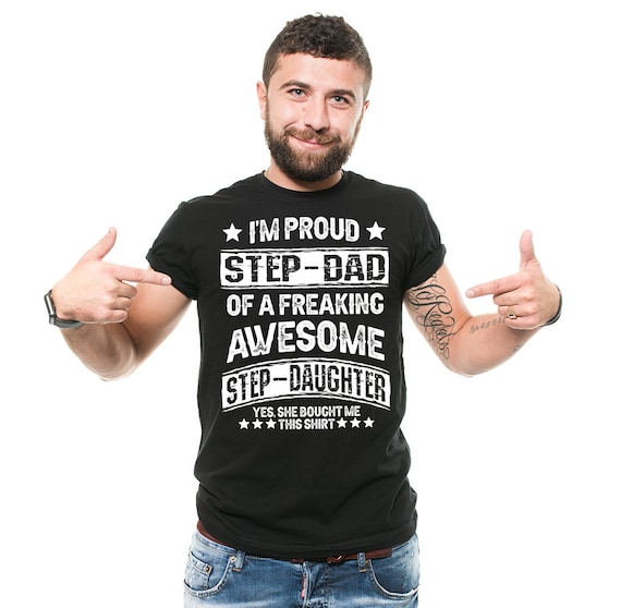Fathers Day Shirt Coolest Freakin' StepDad Ever Funny Gift Fathers Day Shirt Coolest Freakin' StepDad Ever Funny Gift